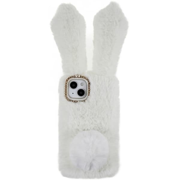 Bunny iPhone 14 Suojakuori - Valkoinen White