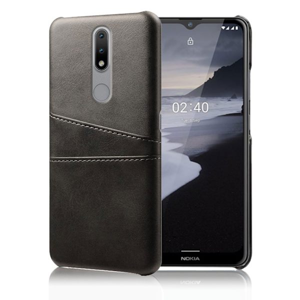 Dual Card Nokia 2.4 kotelot - Musta Black