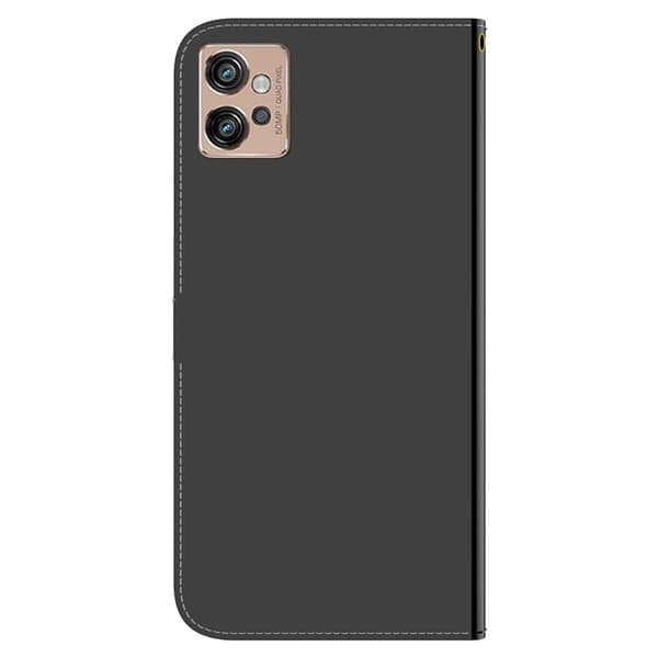 Mirror Motorola Moto G32 Flip Etui - Sort Black