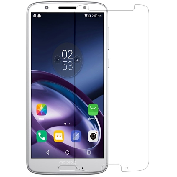 0.3mm härdat glas Motorola Moto G6 Plus skärmskydd Transparent