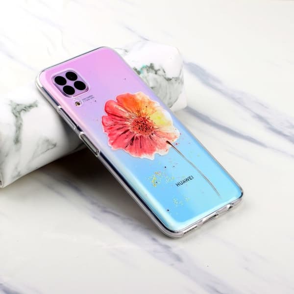 Deco Huawei P40 Lite / Nova 6 SE deksel - Beautiful Flower Multicolor