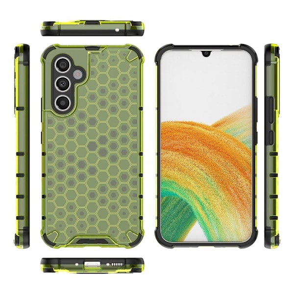 Bofink Honeycomb Samsung Galaxy A54 Suojakotelo - Vihreä Green
