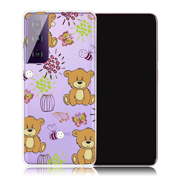 Deco Samsung Galaxy S21 Plus Etui - Bjørner Brown