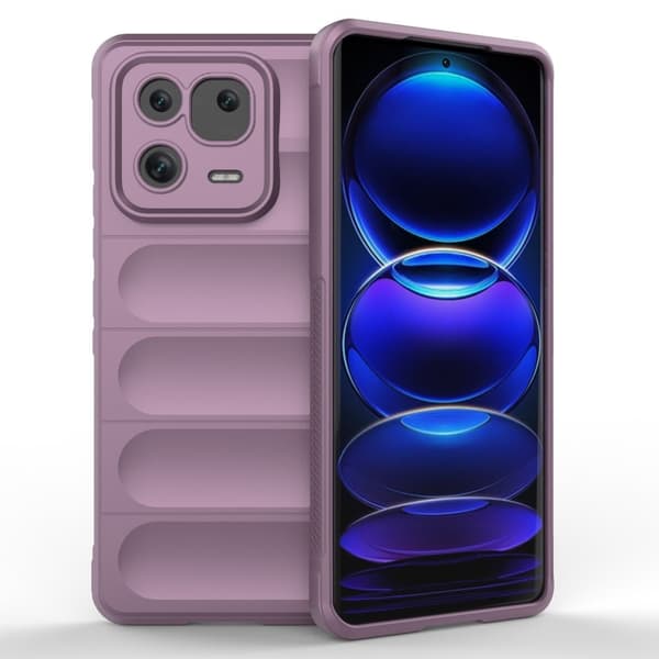 Mjukt greppformat Xiaomi 13 Pro skal - Lila Lila