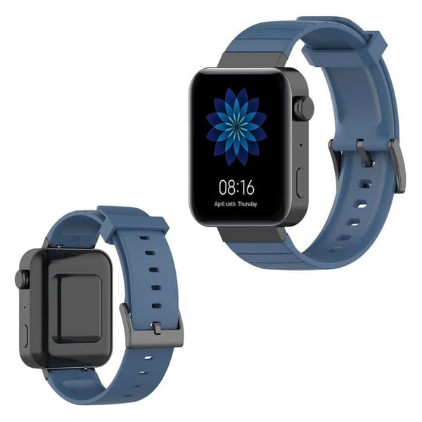 Xiaomi Mi Watch coolt klockarmband i silikon - Blå Blå