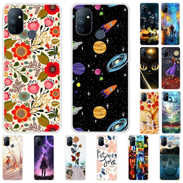Deco OnePlus Nord N100 skal - Frukt multifärg