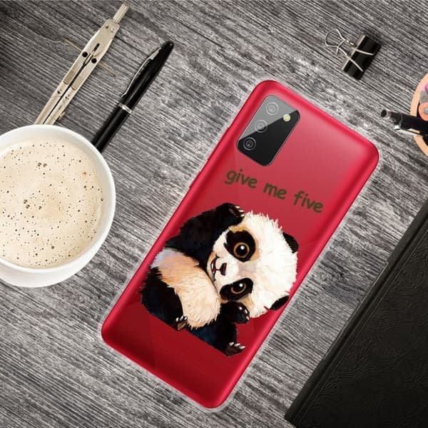 Deco Samsung Galaxy A02s (166mm) kotelot - Panda White