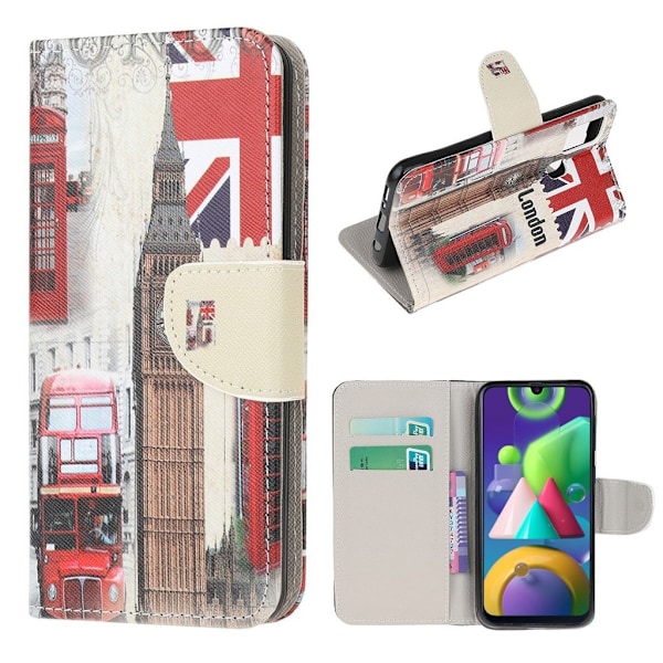 Wonderland Samsung Galaxy M21 fodral -Flerfärgad multifärg
