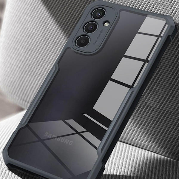 Stødsikkert hybridcover til Samsung Galaxy A24 4G - Sort Black