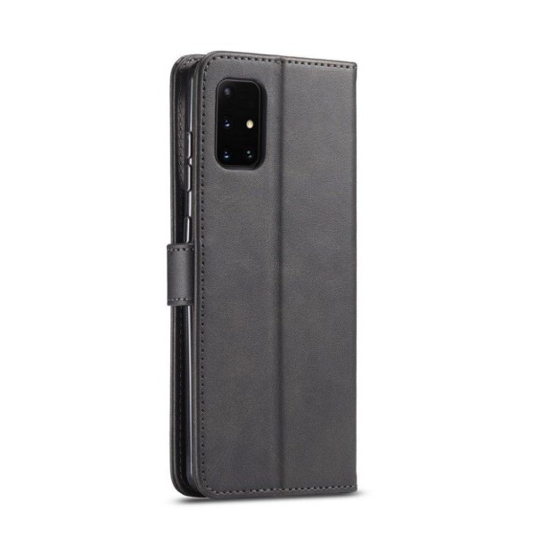 LC.IMEEKE Samsung Galaxy A71 5G Flip Etui - Sort Black