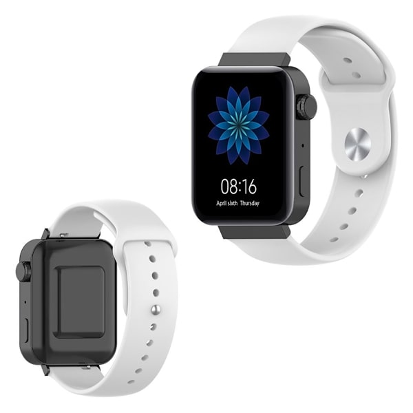 Xiaomi Mi Watch solid farve silikone Urrem - Hvid White