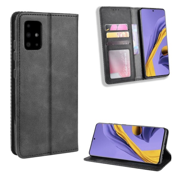 Bofink Vintage läder Samsung Galaxy S20 Plus fodral - Svart Svart