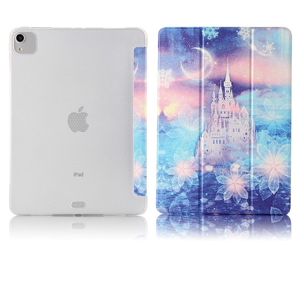 læder flip etui til iPad Pro 11 inch (2020) - Castle Multicolor