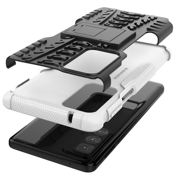 Offroad Motorola Edge 20 Pro skal - Vit Vit
