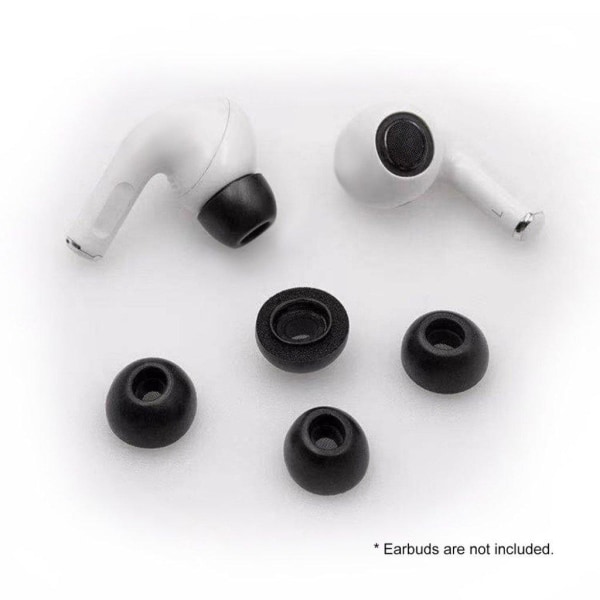 AirPods Pro earbud replacement - Black / 3 Pairs Black