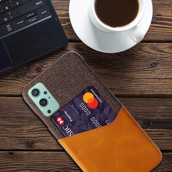 Bofink OnePlus 9 Pro Card Deksel - Oransje Orange