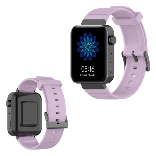 Xiaomi Mi Watch cool silikone Urrem - Lyselilla Purple