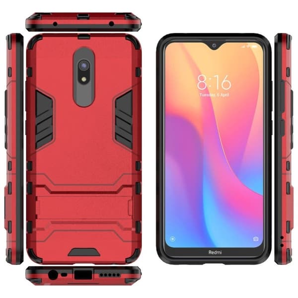 Cool Guard Xiaomi Redmi 8A kuoret - Punainen Red