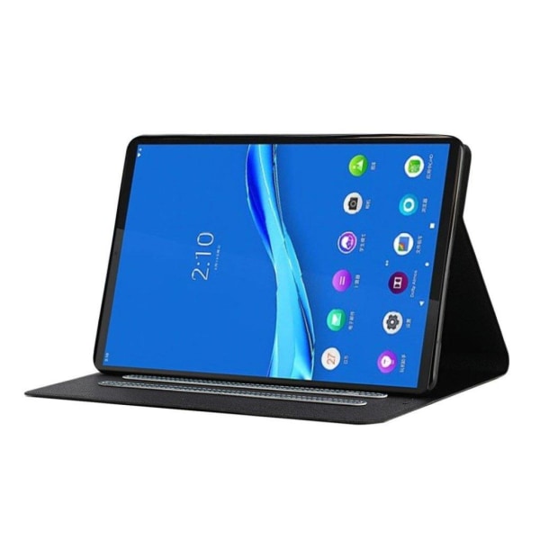 Lenovo Tab M10 FHD Plus læderetui med enkelt tema - Mørkeblå Blue