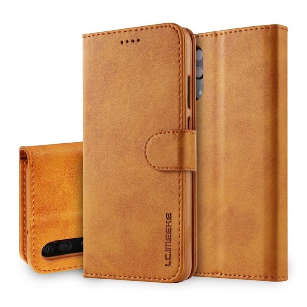 LC.IMEEKE Huawei P20 Pro nahkainen suojakotelo - Ruskea Brown