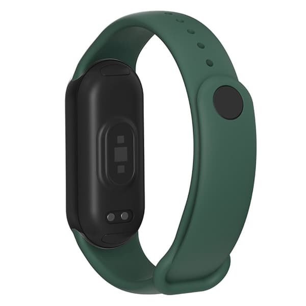 Xiaomi Smart Band 8 Silikone urrem håndledsrem udskiftning - Grøn Green
