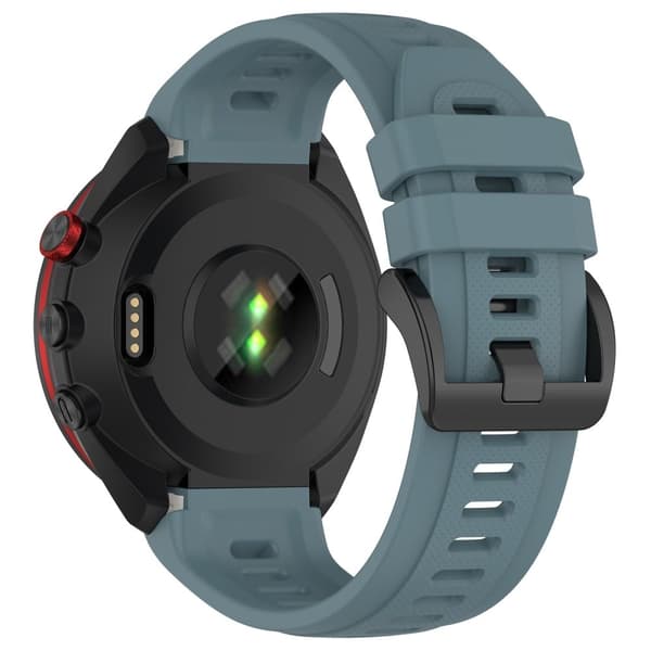 Garmin Approach S70 (47mm) silikonihihna - Tumma Syaani Green