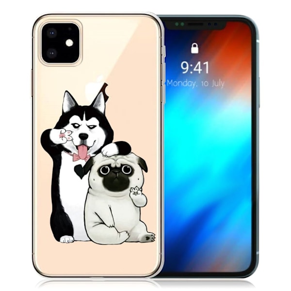 Deco iPhone 11 deksel - To hunder Multicolor