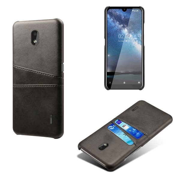 Dual Card Nokia 2.2 deksel - Svart Black