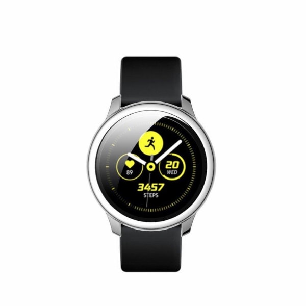 Samsung Galaxy Watch Active 2 - 40mm electroplating frame - Silv Silvergrå