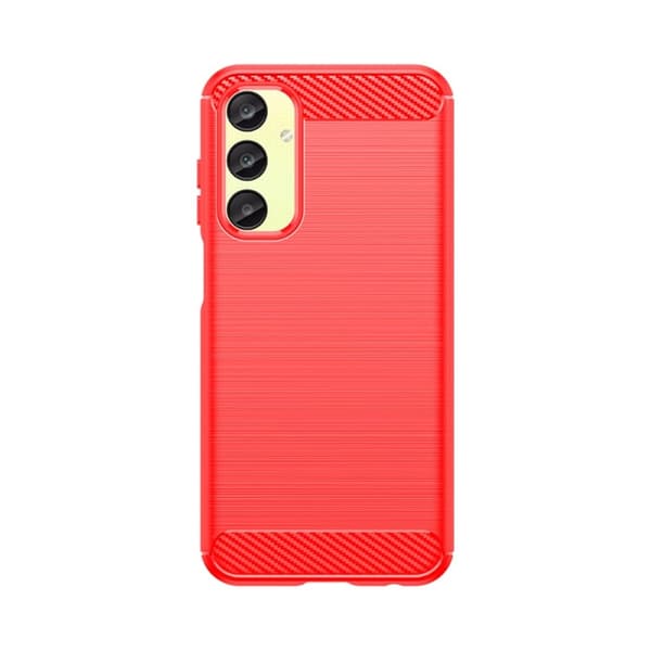 Carbon Flex Samsung Galaxy A25 skal - Röd Röd