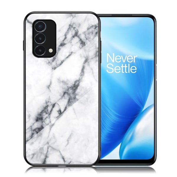 Fantasy Marble OnePlus Nord N200 5G cover - Hvid Marmor White