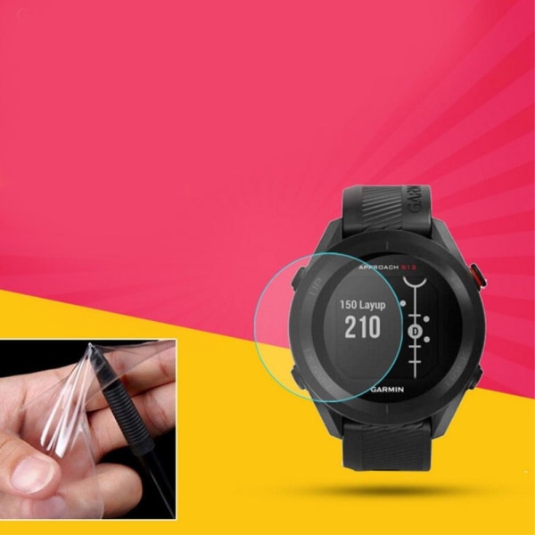 33 mm skærmbeskyttelse til Garmin Approach S12 Transparent