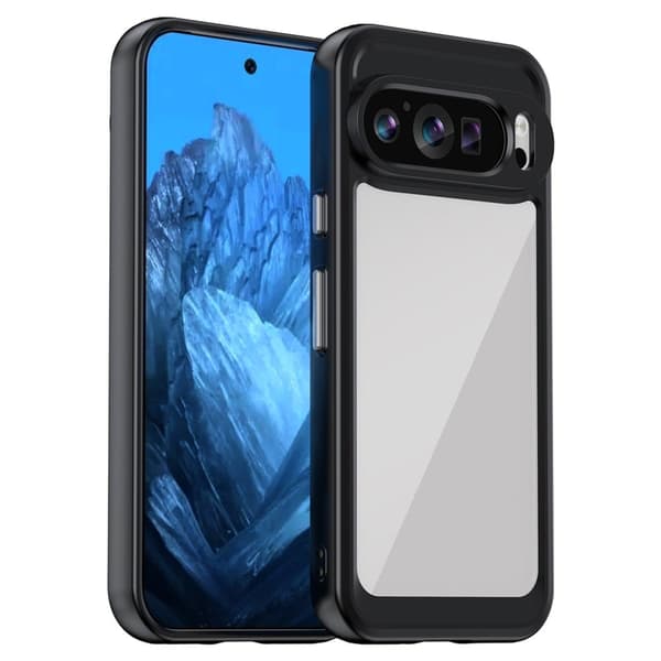 Google Pixel 9 smart telefonskal i akryl - Svart Svart