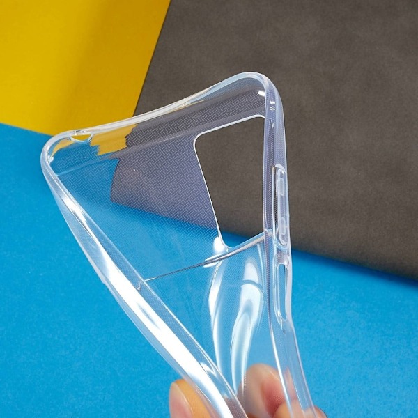 Erittäin ohut läpinäkyvä kotelo Xiaomi Poco M5 / M4:lle Transparent