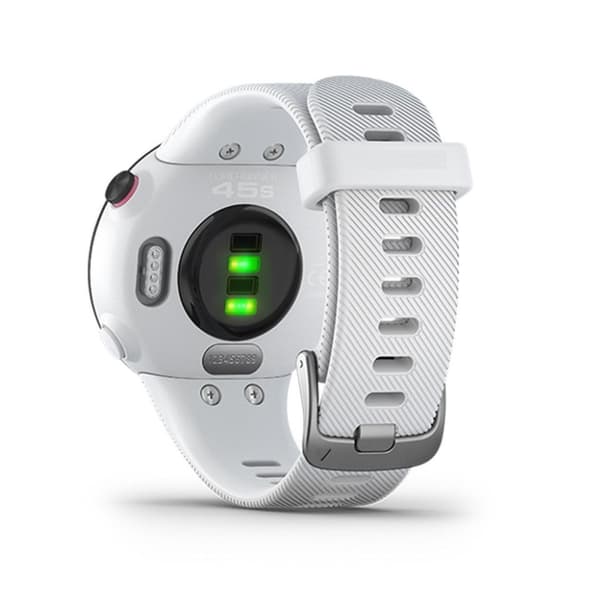 Garmin Forerunner 45 silicone watch band - White Vit