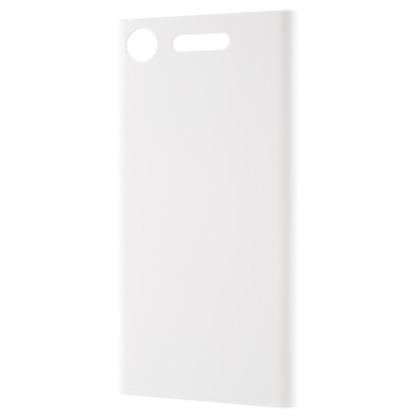 Sony Xperia XZ1 Gummibelagt plastik cover - Hvid White