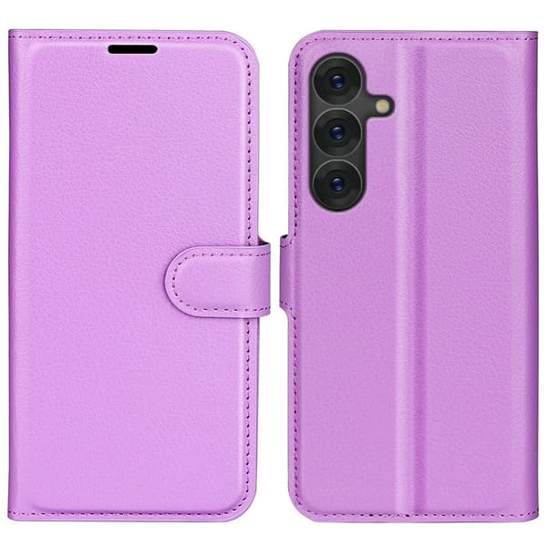 Classic Samsung Galaxy S25 Plus flip etui - Lilla Purple