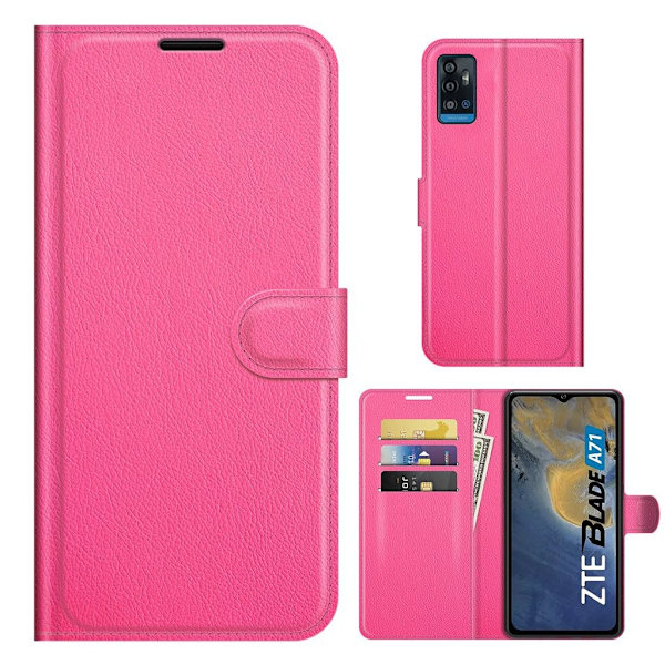 Classic ZTE Blade A71 Flippetui - Rose Pink
