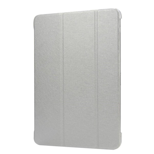 iPad Pro 11" (2018) tre-folds læder flip etui - Grå Silver grey