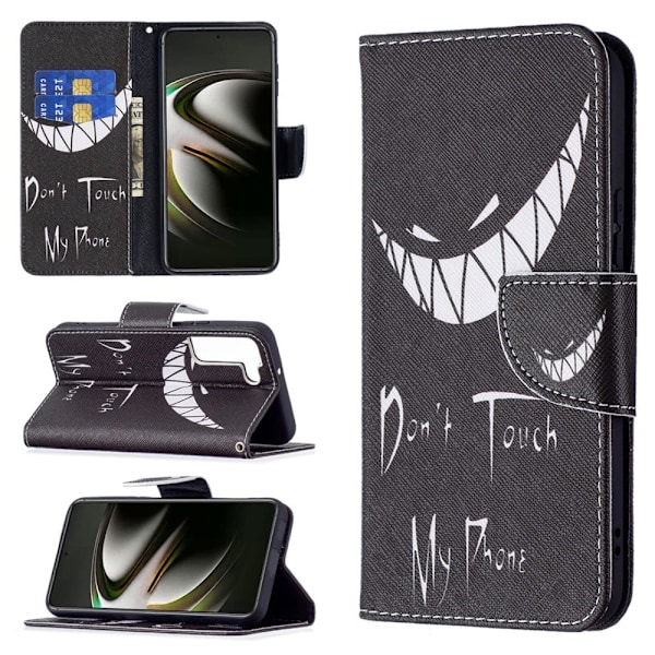 Wonderland Samsung Galaxy S22 fodral -Svart Svart