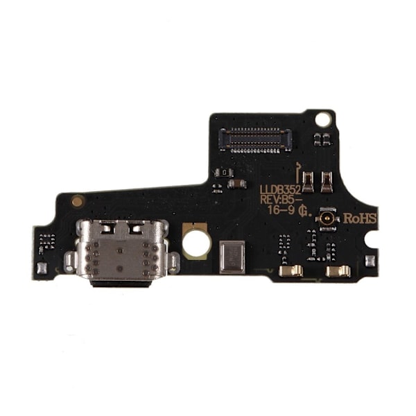 Reservedel for ladeport til Motorola One Black