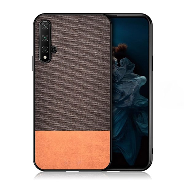 Berlin Honor 20 cover - PU + Klud / Kaffe Brown
