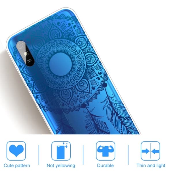 Deco Xiaomi Redmi 9A Etui - Dream Catcher Blue