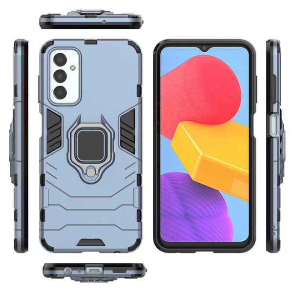 Ring Guard-etui - Samsung Galaxy M13 4G - Blå Blue