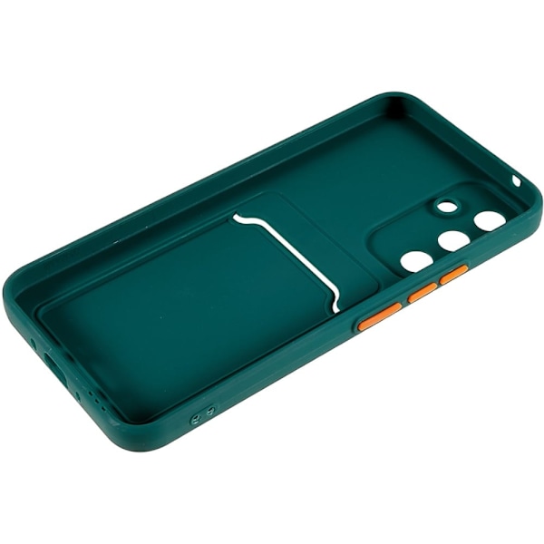 Card Holder Suojakuori For Samsung Galaxy A54 - Vihreä Green