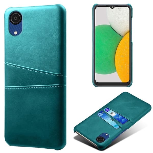 Dual Card Etui Samsung Galaxy A23e - Grøn Green