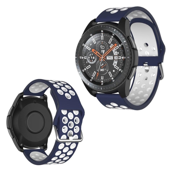 Samsung Galaxy Watch (46mm) / Gear S3 / S3 Frontier dual-tone si Blå