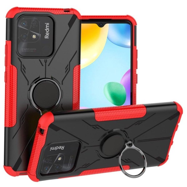 Kickstand cover with magnetic sheet for Xiaomi Redmi 10 Power / Red