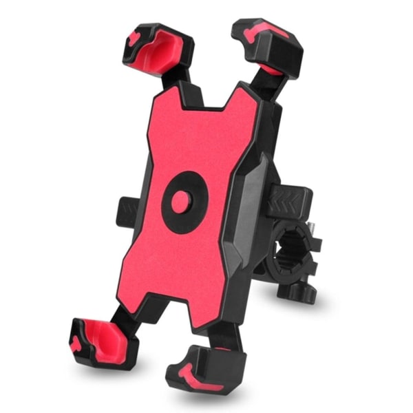 Universal PLA-01 bicycle handlebar phone mount holder for 3.5-6. Red