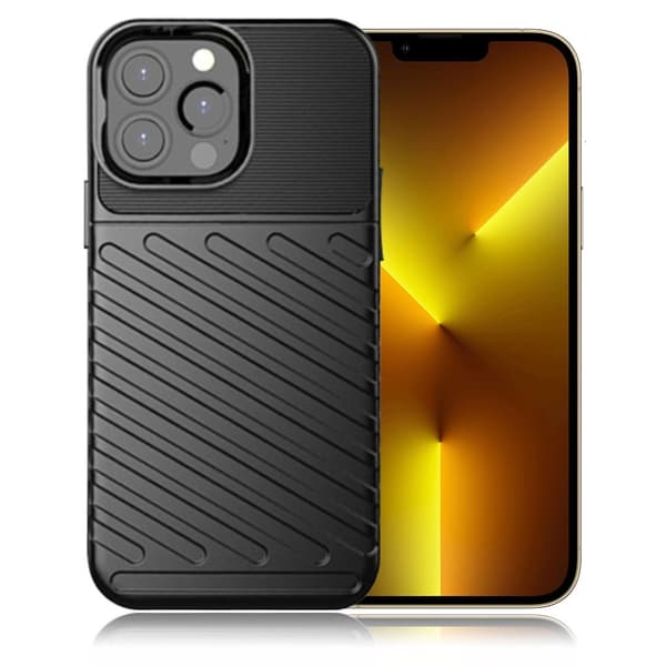 Thunder iPhone 13 Pro Max cover - Sort Black